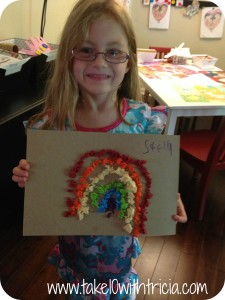 Stella-with-tissue-paper-rainbow-craft