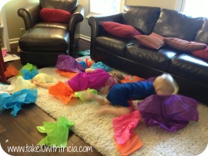 Tissue-paper-pool-play