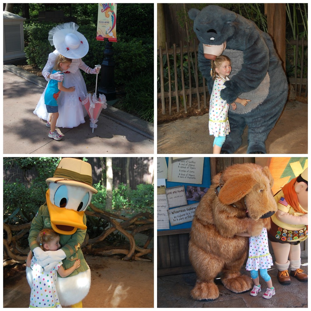 Charlotte-Hugging-Disney-Characters