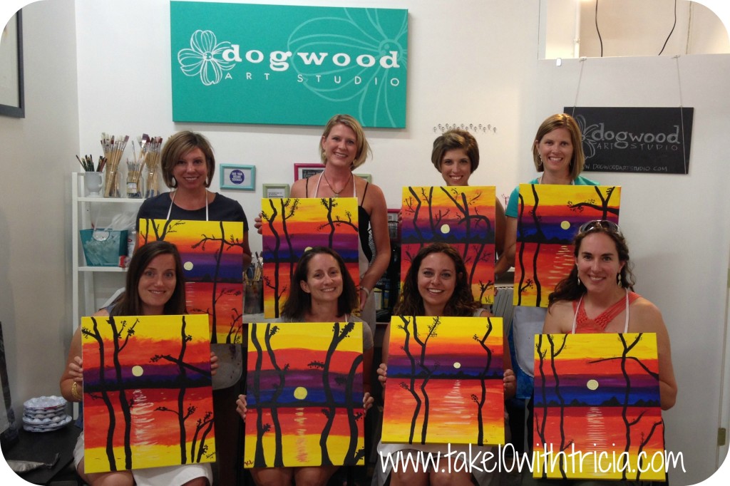 dogwood-art-studio-girls-night-out-finished-paintings