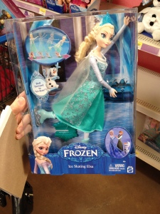 Elsa-skating-doll