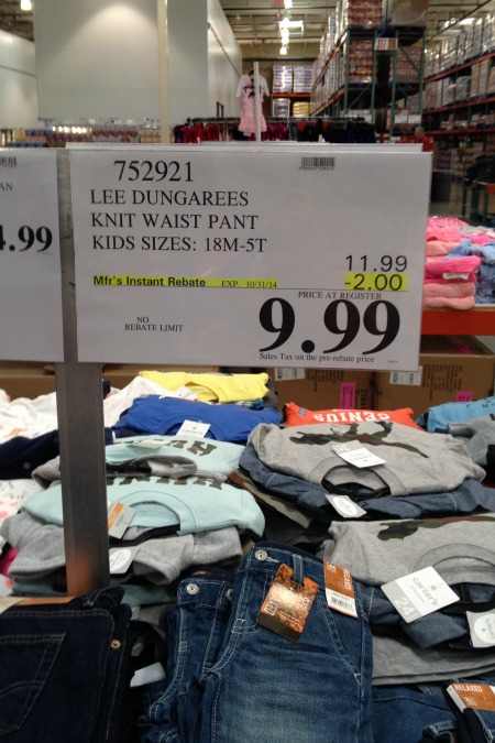 costco lee jeans