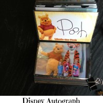 Disney Autograph Book with Photos DIY