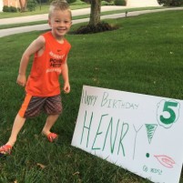 Henry’s 5th Birthday (and his birth story)