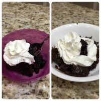 Chocolate Lava Cake in the Microwave