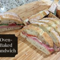 Oven-Baked Deli Sandwich