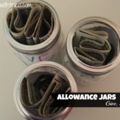 Allowance Jars – Give, Save, Spend