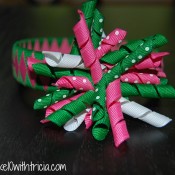 Hair Bows: Mason School Spirit