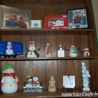 The Winter Hutch Display and V-Day Decorating