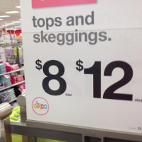 New at Target…Skeggings?!?!