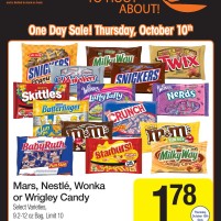 Kroger Halloween Candy Sale THIS THURSDAY