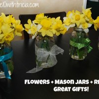 Mason Jar Vases