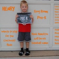 Henry Returns to Pre-K Frog Room