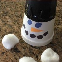 Snowman Snowball Shooter Craft