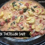 Chicken Tortellini Soup